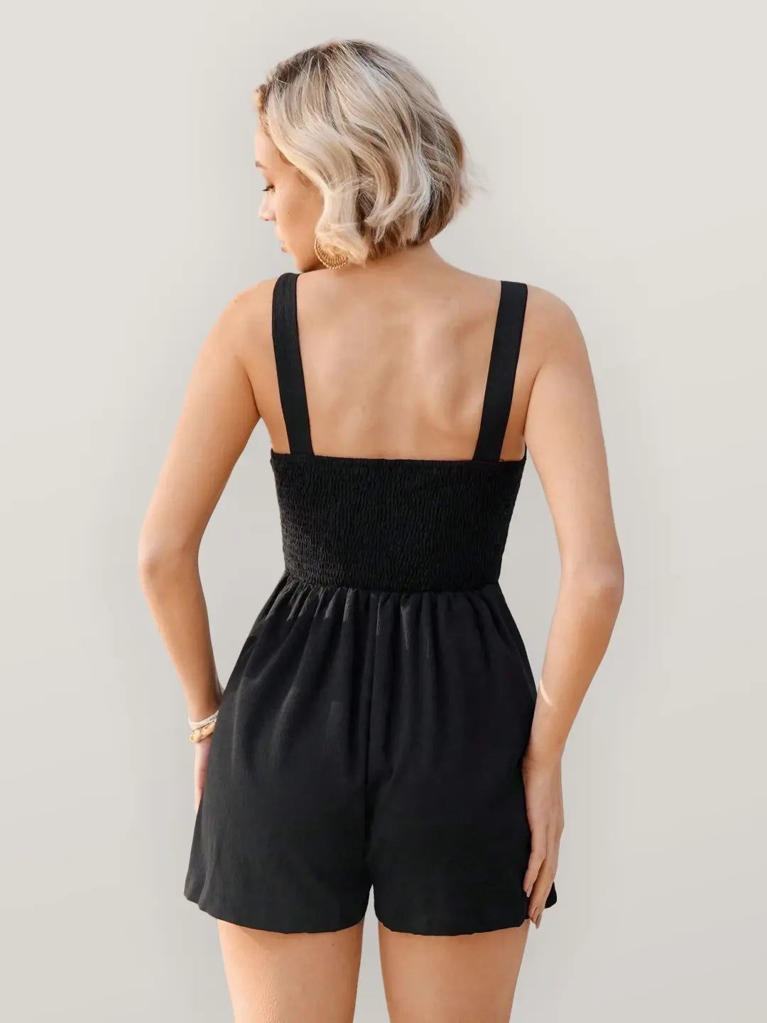 Solène High Waist Playsuit