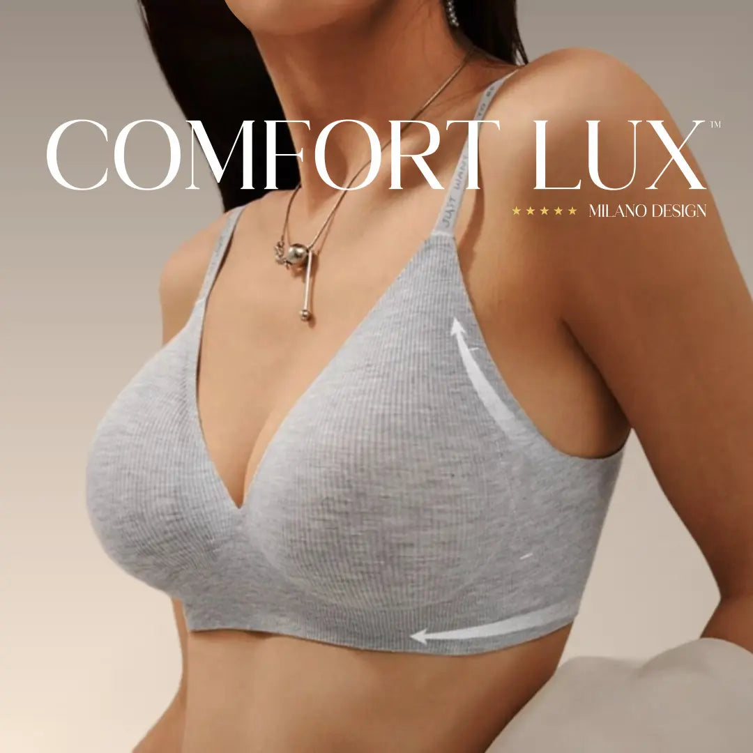 Medium-support Comfortlux sports bra with cups