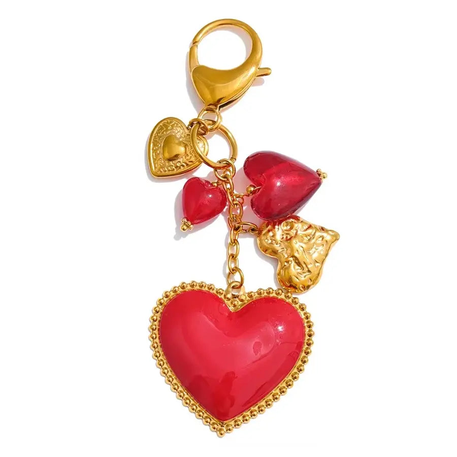 Enamel Charm Keychains