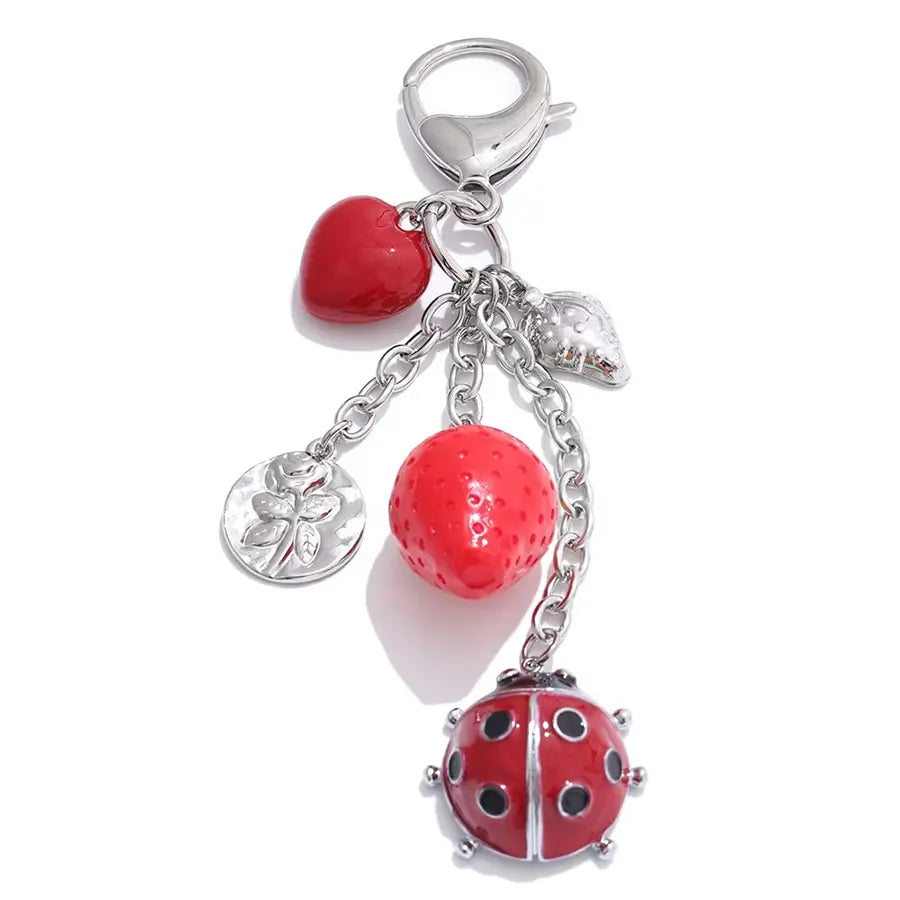 Enamel Charm Keychains