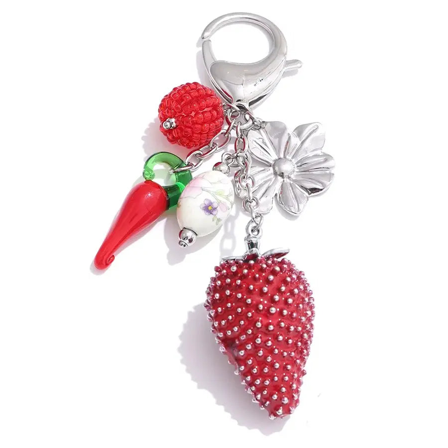 Enamel Charm Keychains