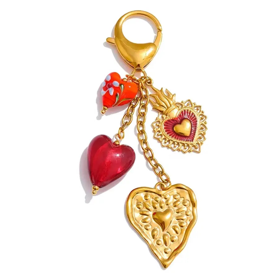 Enamel Charm Keychains