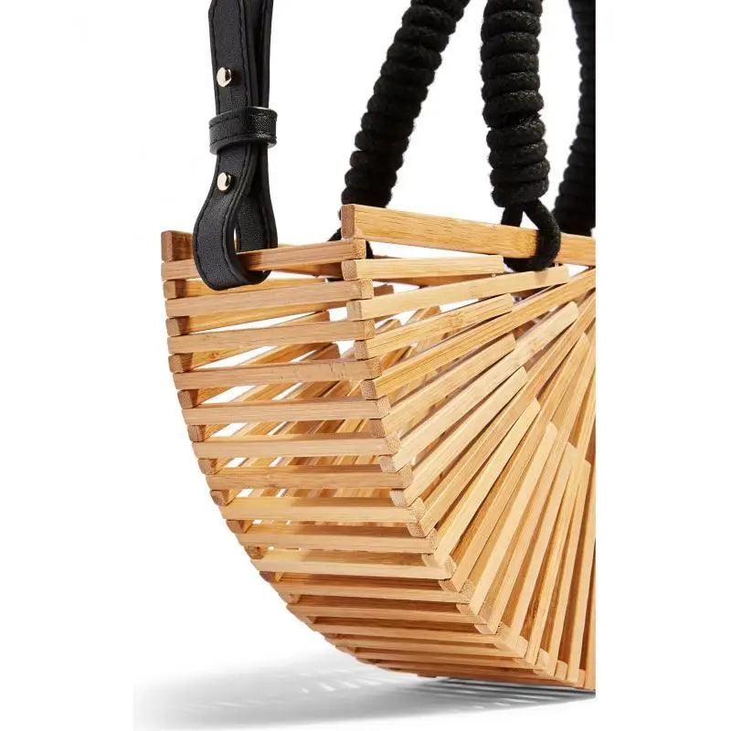 Luna Bamboo Brushed Fashion Bag