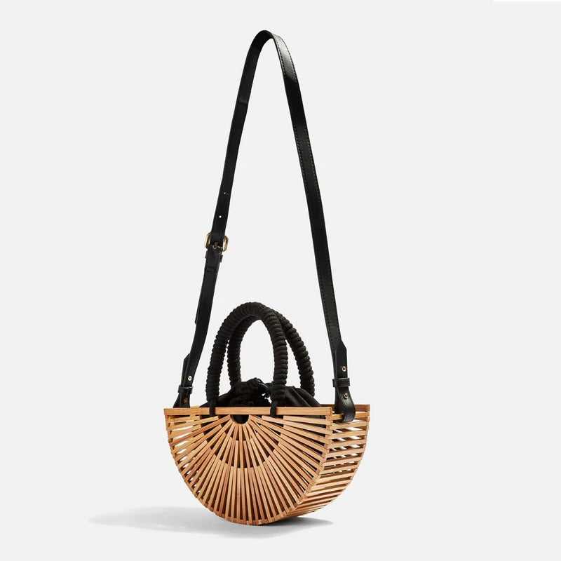 Luna Bamboo Brushed Fashion Bag