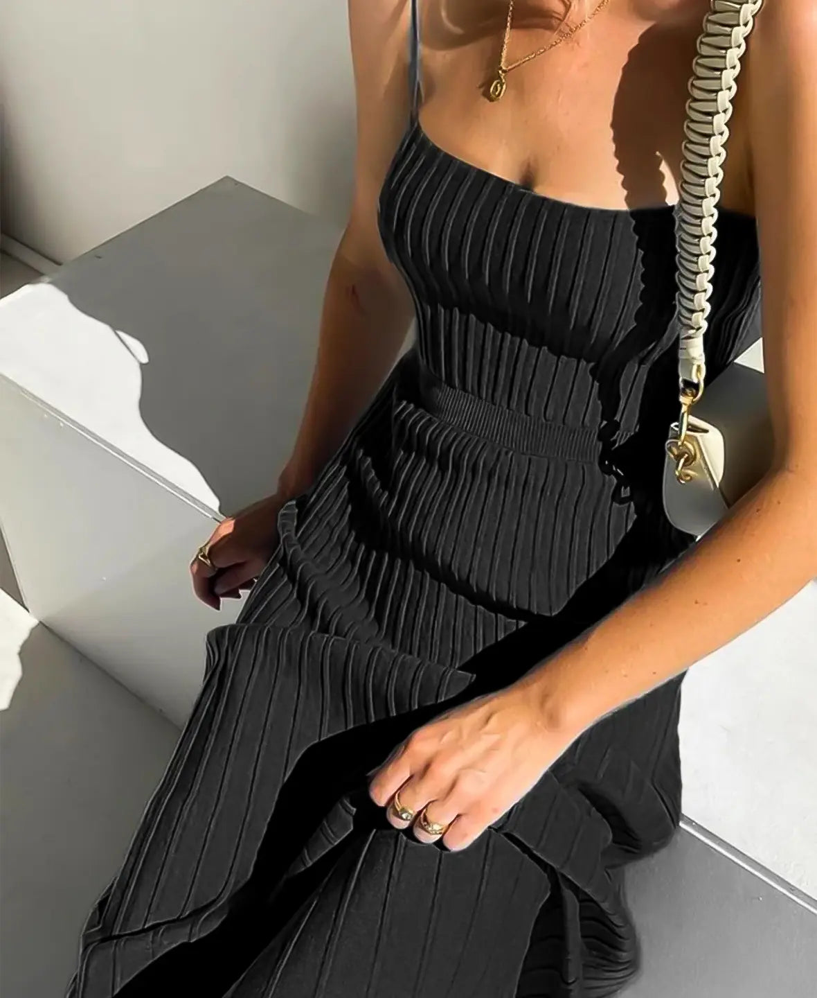 Essential Knit Midi Dress