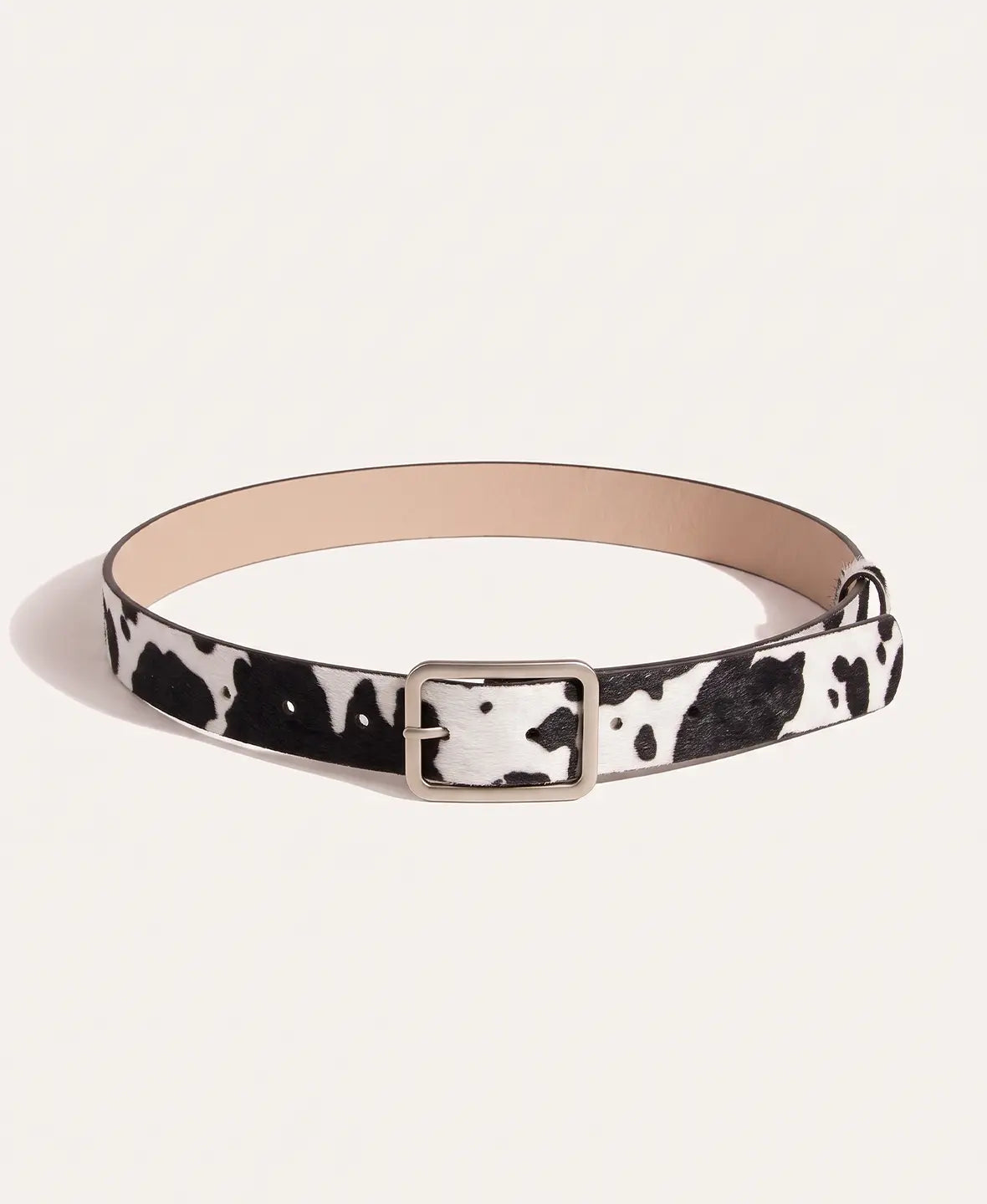 Cow Printed Belt