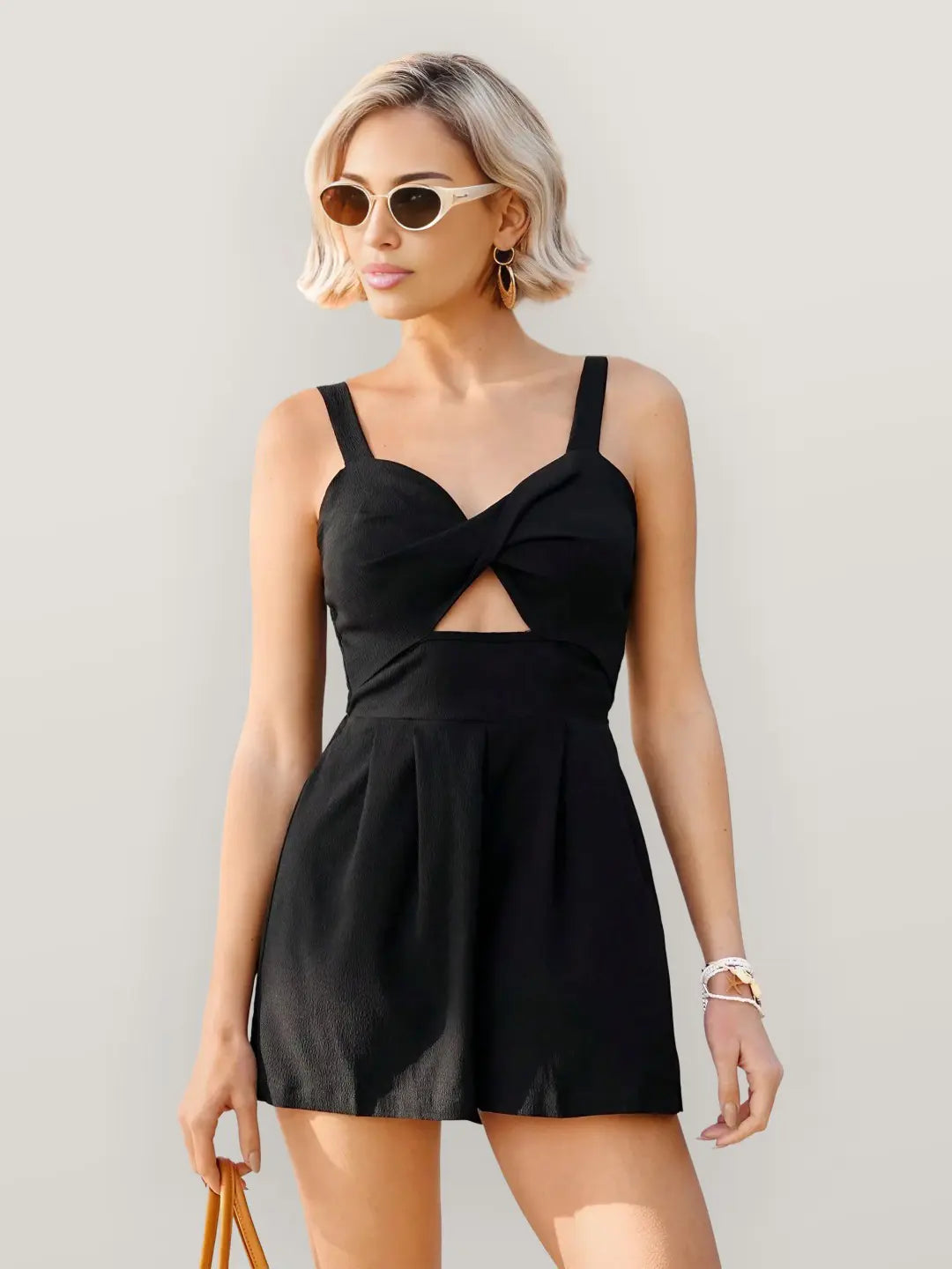 Solène High Waist Playsuit