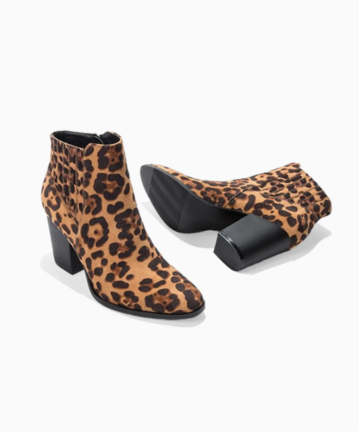 Alison Hayes™ Leopard Ankle Boots