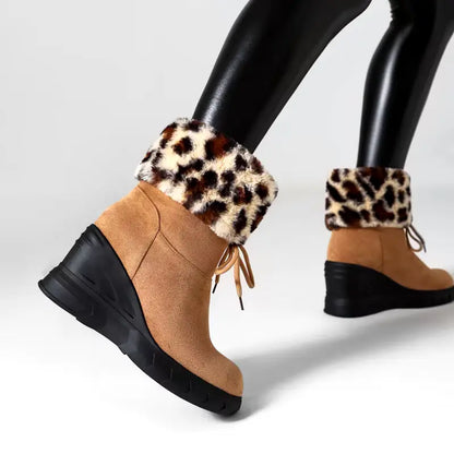 Alison Hayes™ Leopard Foldover Boots