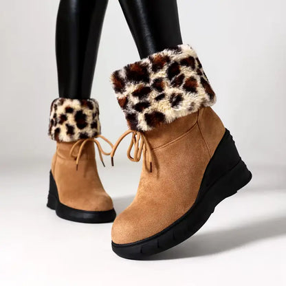 Alison Hayes™ Leopard Foldover Boots