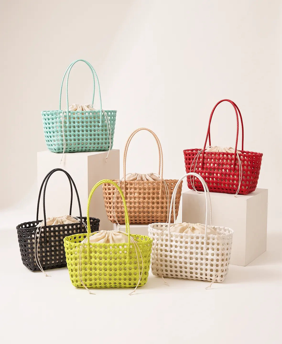 Basket Shoulder Bag