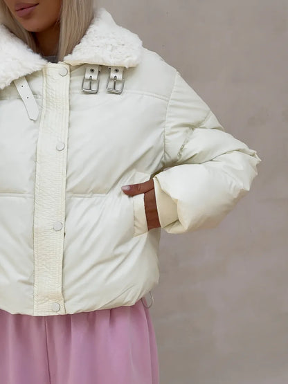 Aviator Puffer Jacket