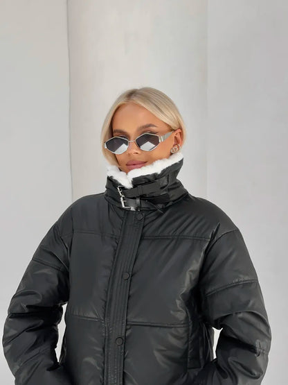 Aviator Puffer Jacket