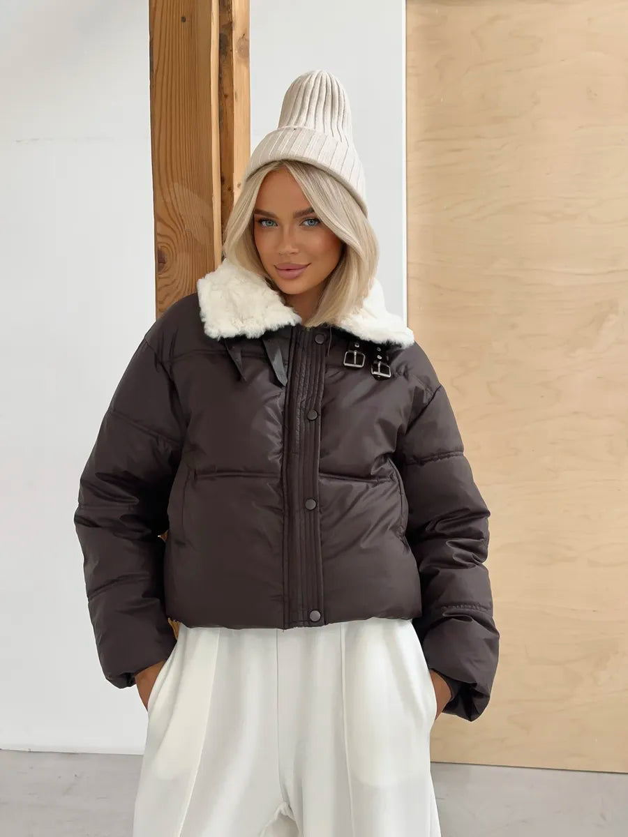 Aviator Puffer Jacket