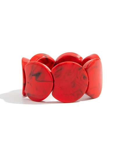 Charm Resin Elastic Bracelets