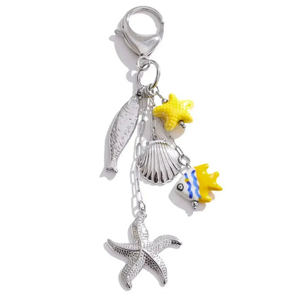 Enamel Charm Keychains