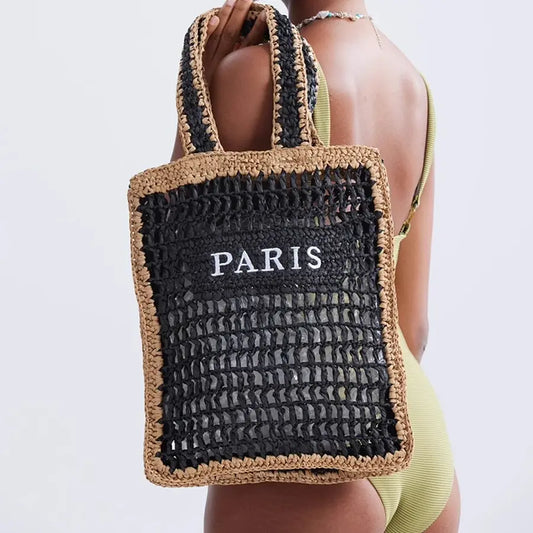 Fashion Straw Beach Bag