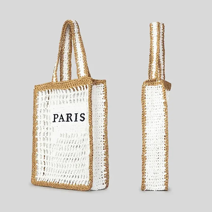 Fashion Straw Beach Bag