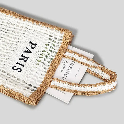 Fashion Straw Beach Bag