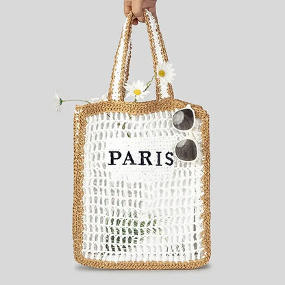Fashion Straw Beach Bag