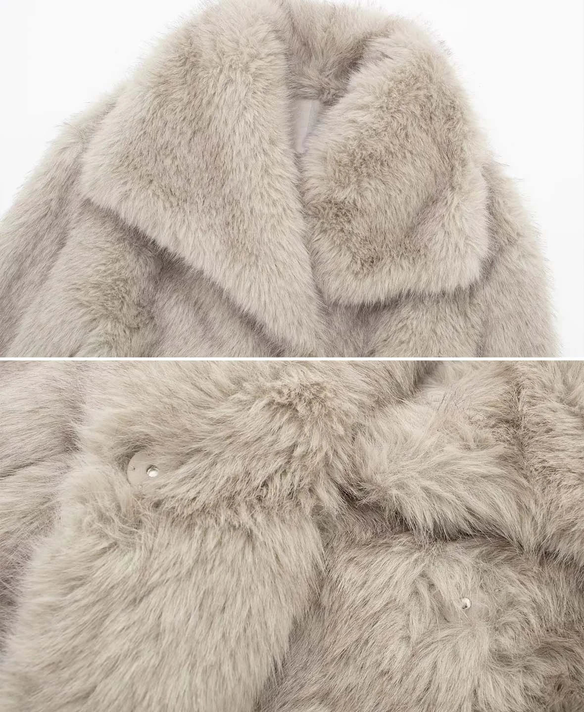 Luxe Faux Fur Chic Coat