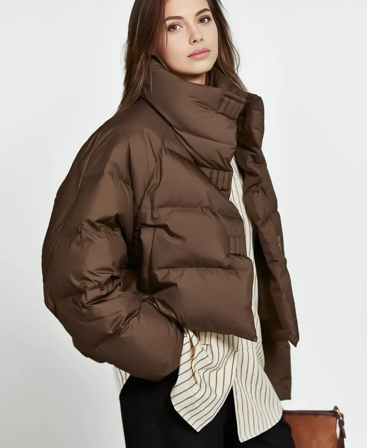 High Collar Puffer Jacket