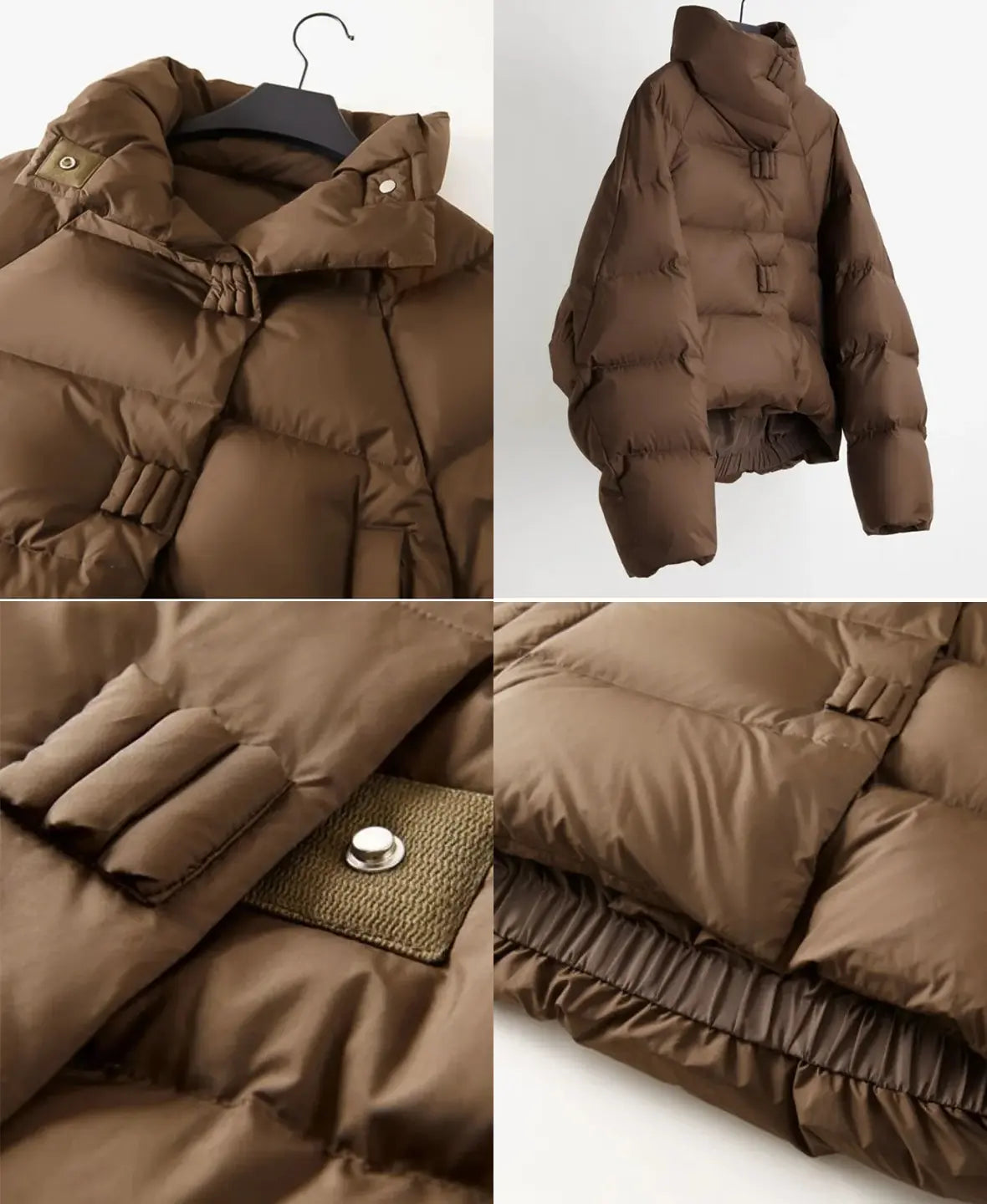 High Collar Puffer Jacket