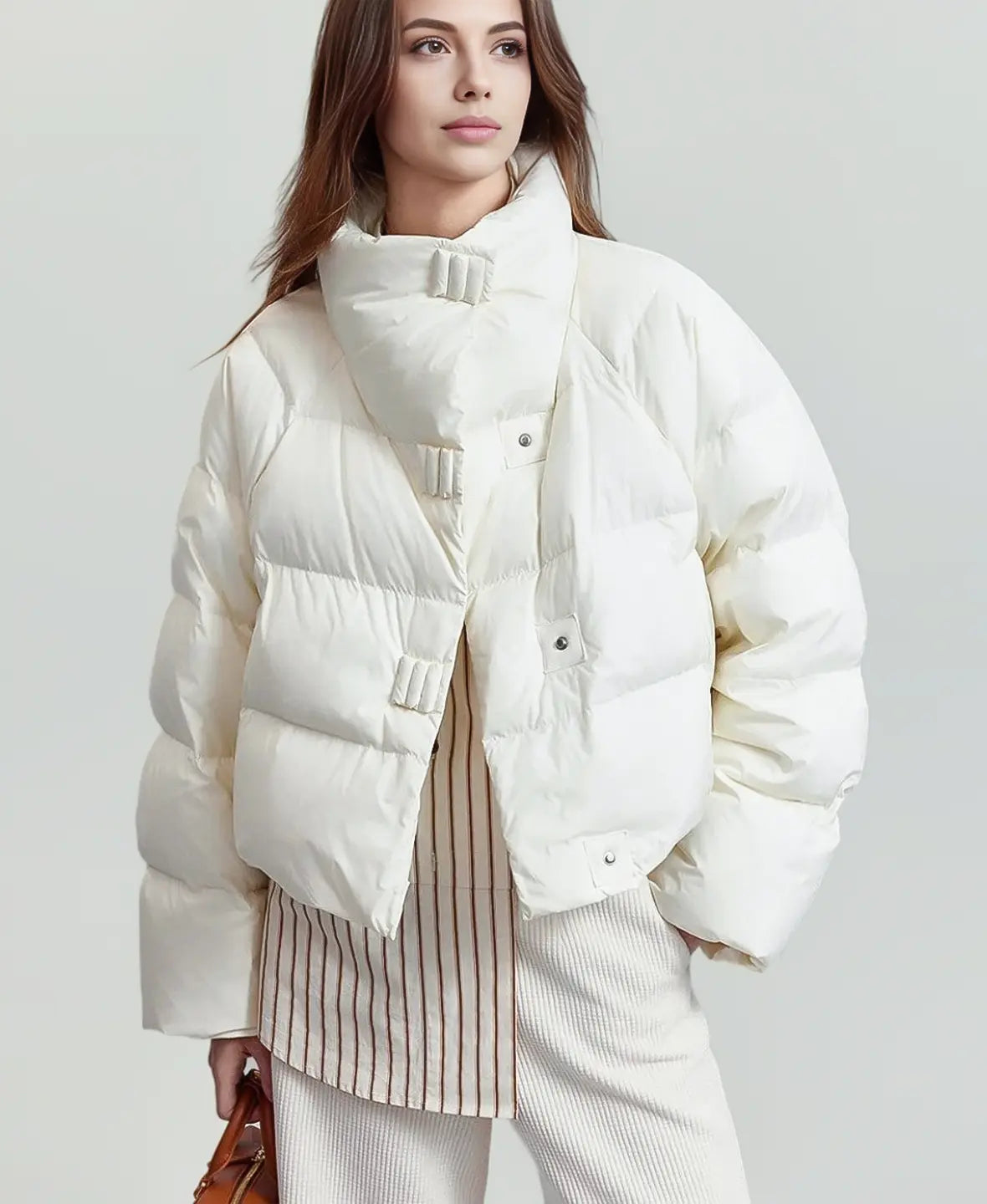 High Collar Puffer Jacket