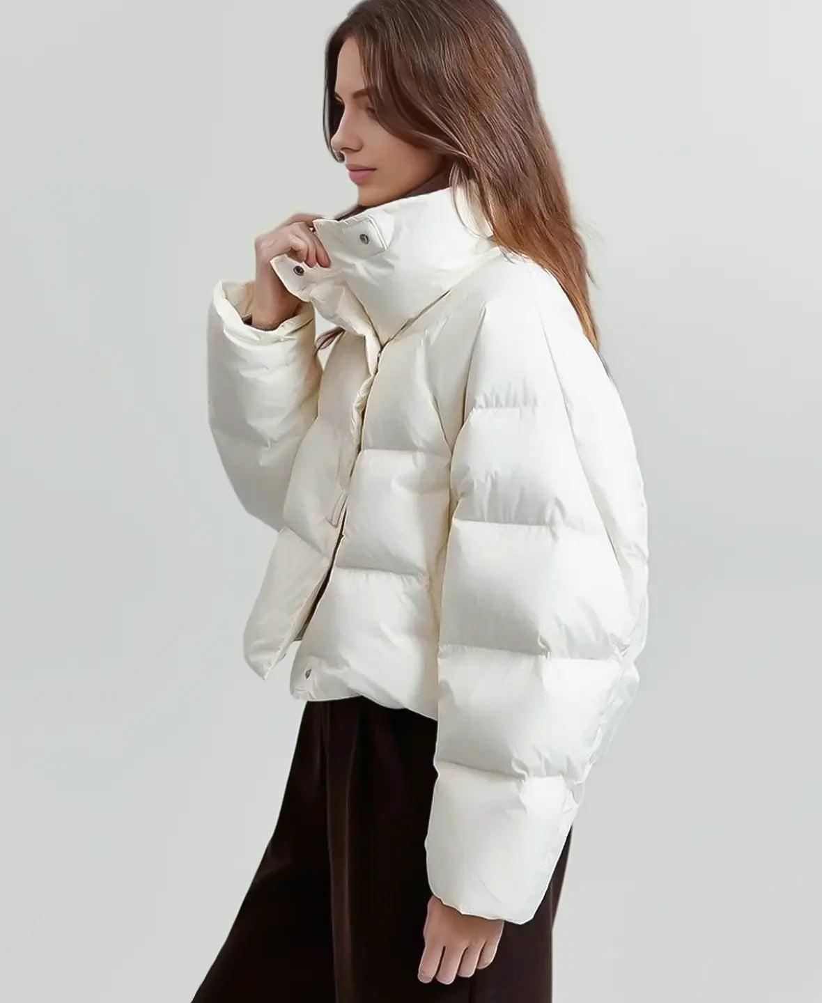 High Collar Puffer Jacket