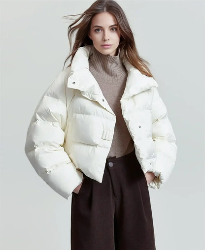 High Collar Puffer Jacket