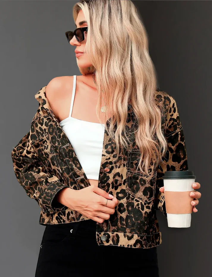 Leopard Print Jacket