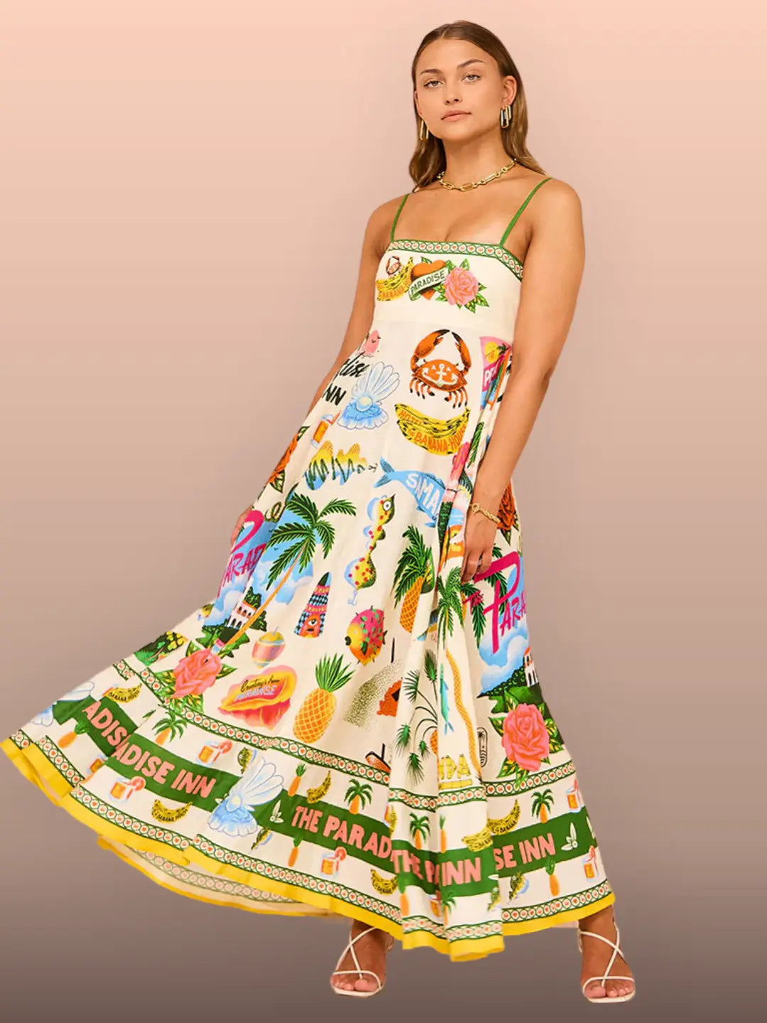 Paradise Inn Maxi Dress by Olivia Barrett™