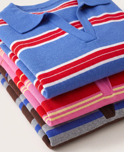 Polo Striped Knit Sweater