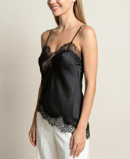 Lace Trim Cami Top