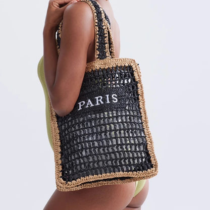 Fashion Straw Beach Bag