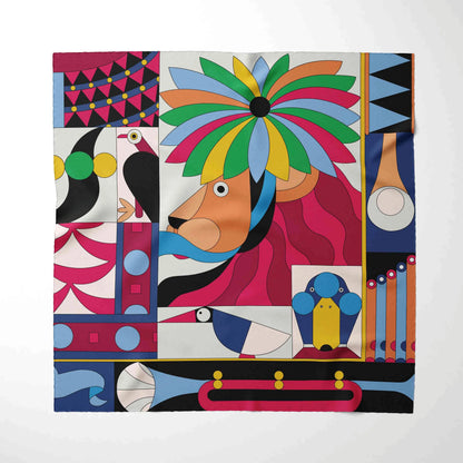 Tropicalia Satin Scarf