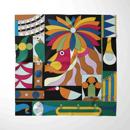 Tropicalia Satin Scarf