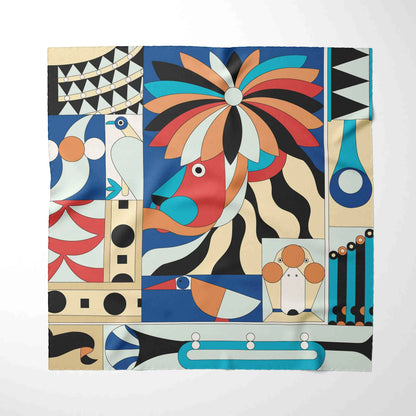 Tropicalia Satin Scarf