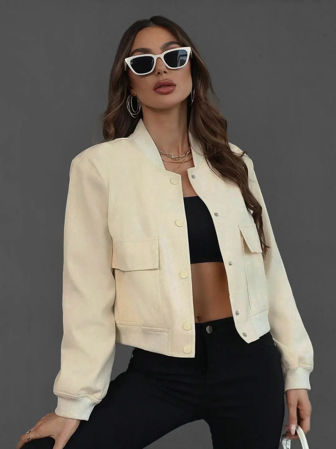 Scarllet Bomber Jacket