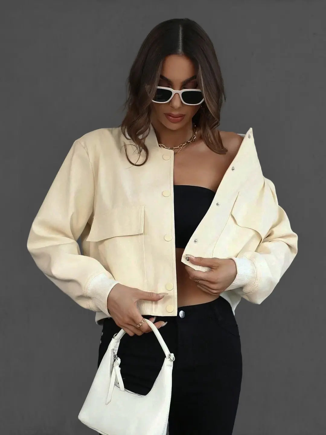 Scarllet Bomber Jacket