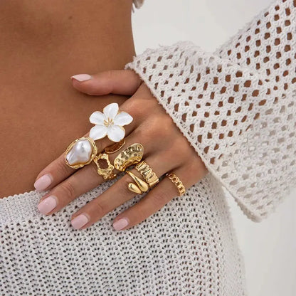 7Pcs/Set Adjustable Rings