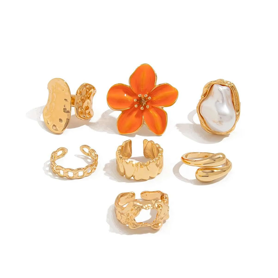 7Pcs/Set Adjustable Rings