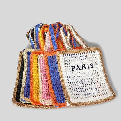 Fashion Straw Beach Bag
