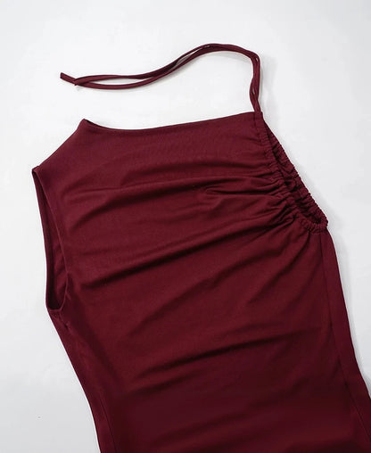 Sleek Side Tie Tank