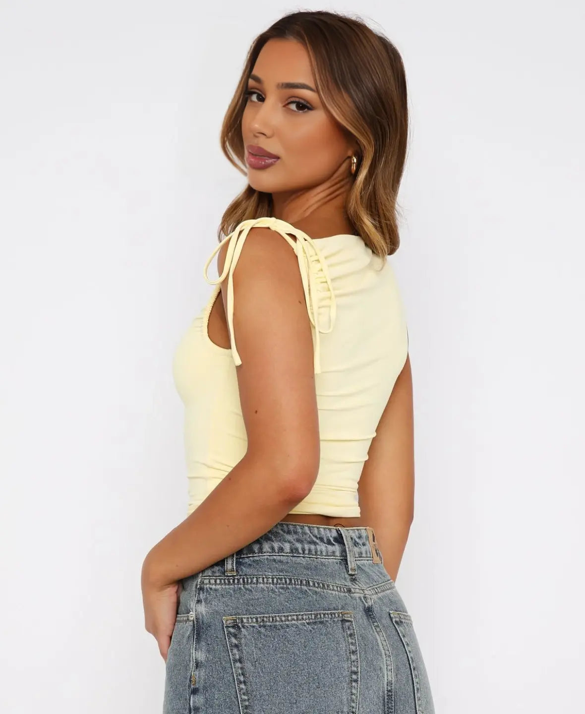 Sleek Side Tie Tank