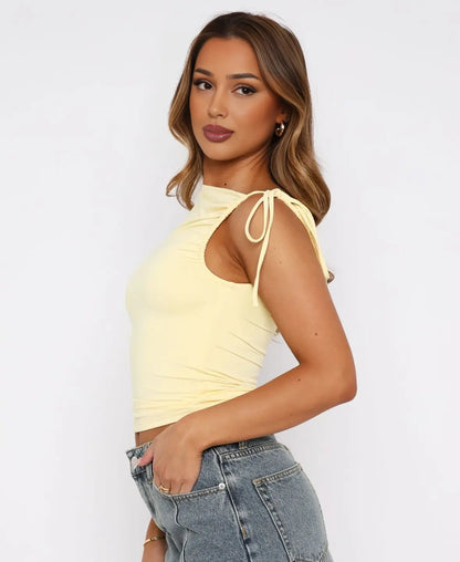 Sleek Side Tie Tank