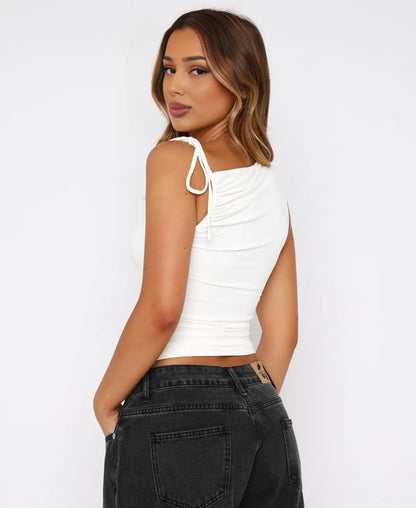 Sleek Side Tie Tank