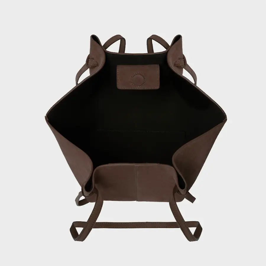 Slouchy Suede-Look Tote