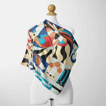Tropicalia Satin Scarf