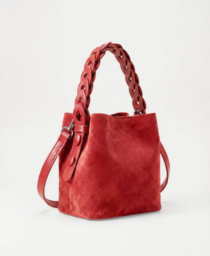 Suede-Look Bucket Bag